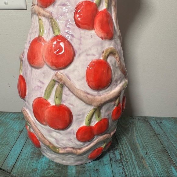 Anthropologie Nathalie Lete Blackbird Cherrie Tree Vase - Picture 15 of 15